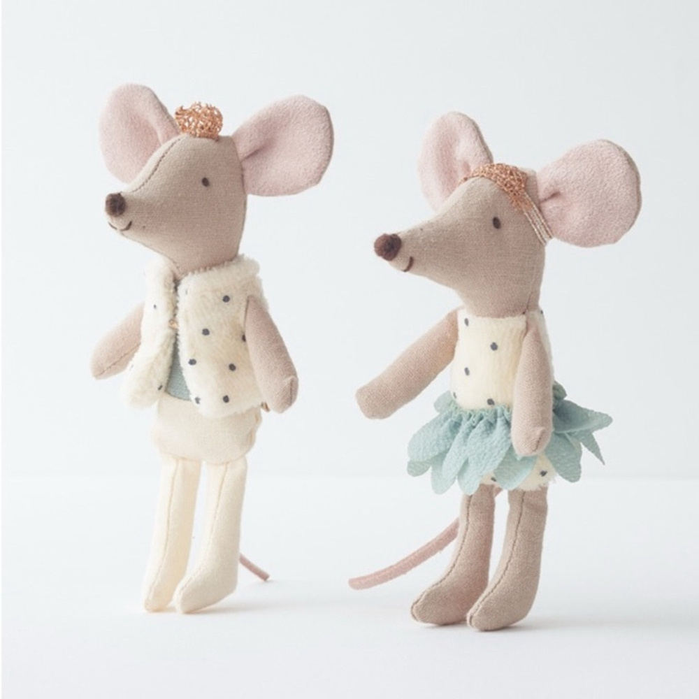 Retired Maileg Royal Twins Mice, Little sister and brother in Box​ - Picture 12 of 15